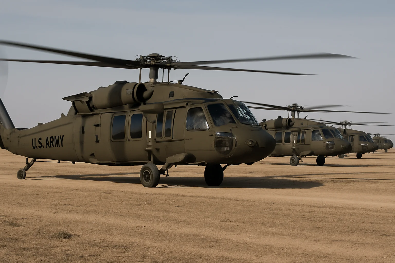 Imagem de capa horizontal 16:9 ilustrando o exército eua amplia frota de Black Hawk