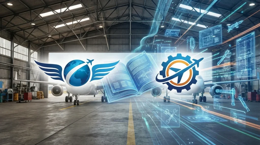 Capa horizontal 16:9 sobre anac bgast lançam guia para transição eficaz na manutenção aeronáutica