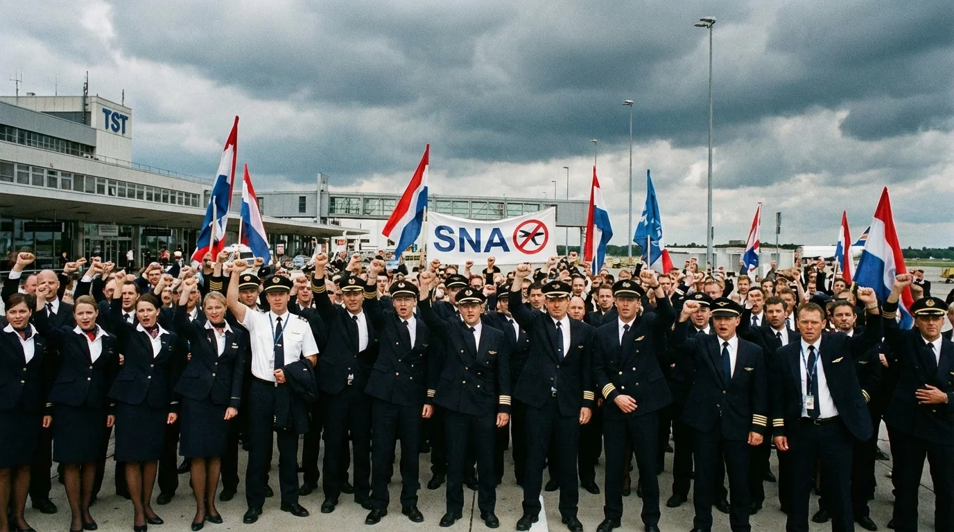 Imagem de capa horizontal 16:9 representando SNA anuncia estado de greve após rejeição de proposta mediada pelo TST, sem textos escritos, com foco na palavra-chave 'sna anuncia estado greve'.