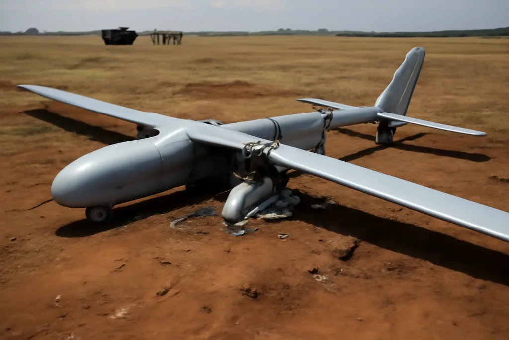 Drone israelense da FAB cai durante exercício militar internacional em Campo Grande e Força Aérea fica com apenas uma aeronave do modelo